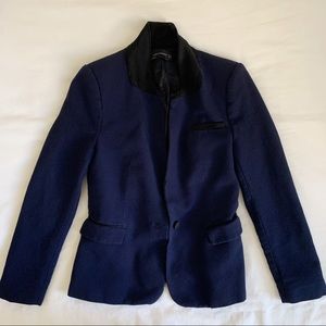 Zara navy blue blazer